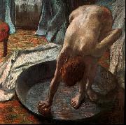 Edgar Degas The Tub oil